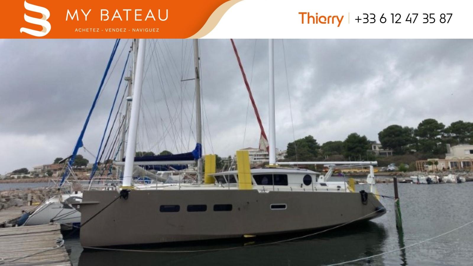 custom voilier de voyage Deriveur bambou 40 tdm